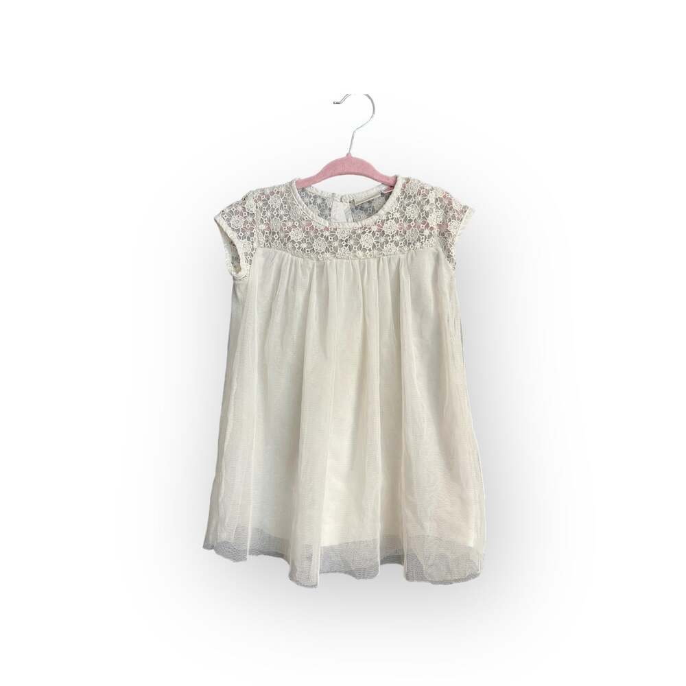 Zara baby girl lace and tulle dress